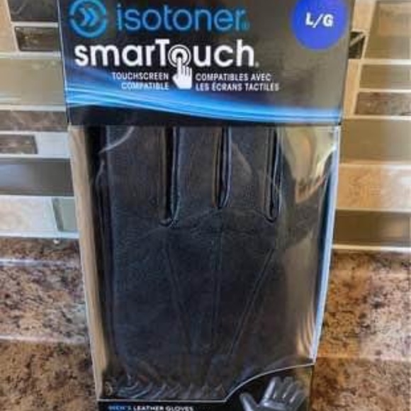 Men’s Leather Gloves - Smart Touch - Picture 1 of 1